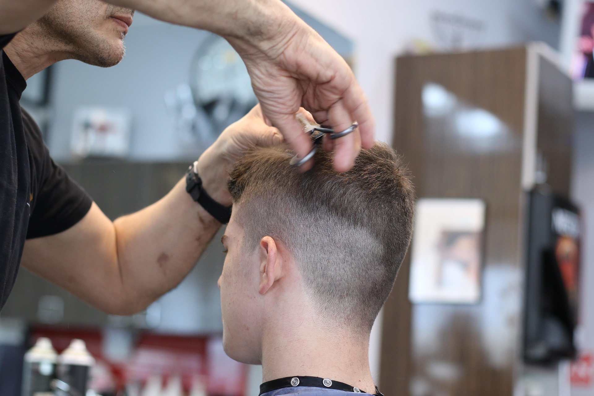 Hair dye styling